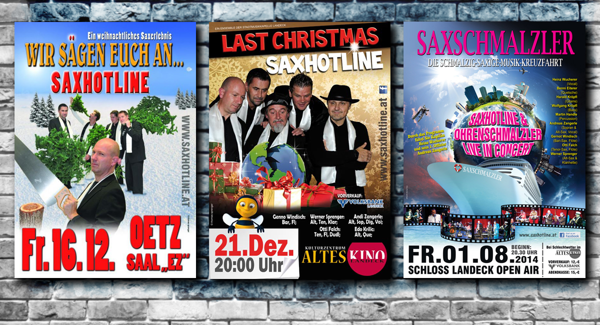 slide presse plakate